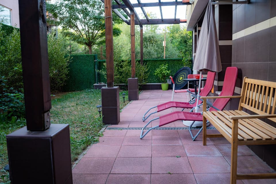 Patio, Spring, Day, Garden, Garden view