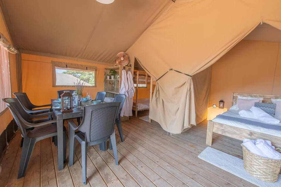 Stags head Safari Tents Luxury tent in Teignbridge