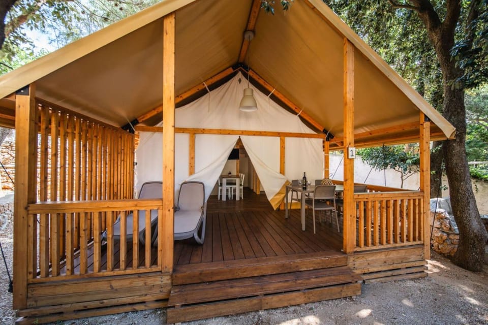 Adriatic Beach Glamping Luxury tent in Dubrovnik-Neretva County