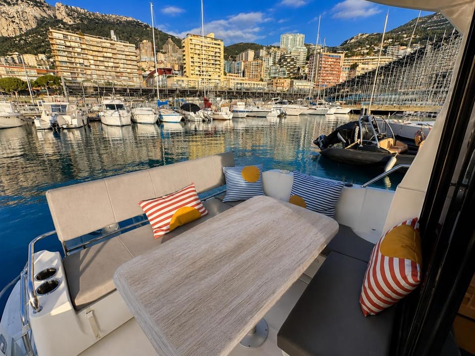 Unique Family Boat Stay in Monaco Docked boat in Monaco