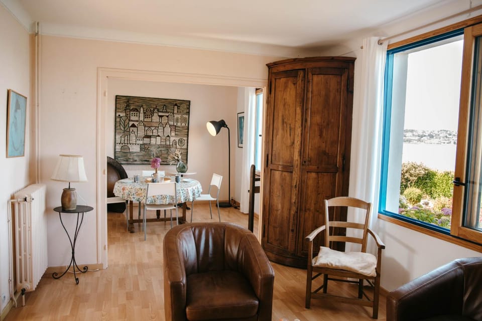Maison sur le port - Vue sur l Aber Wrach pour 6 House in Plouguerneau