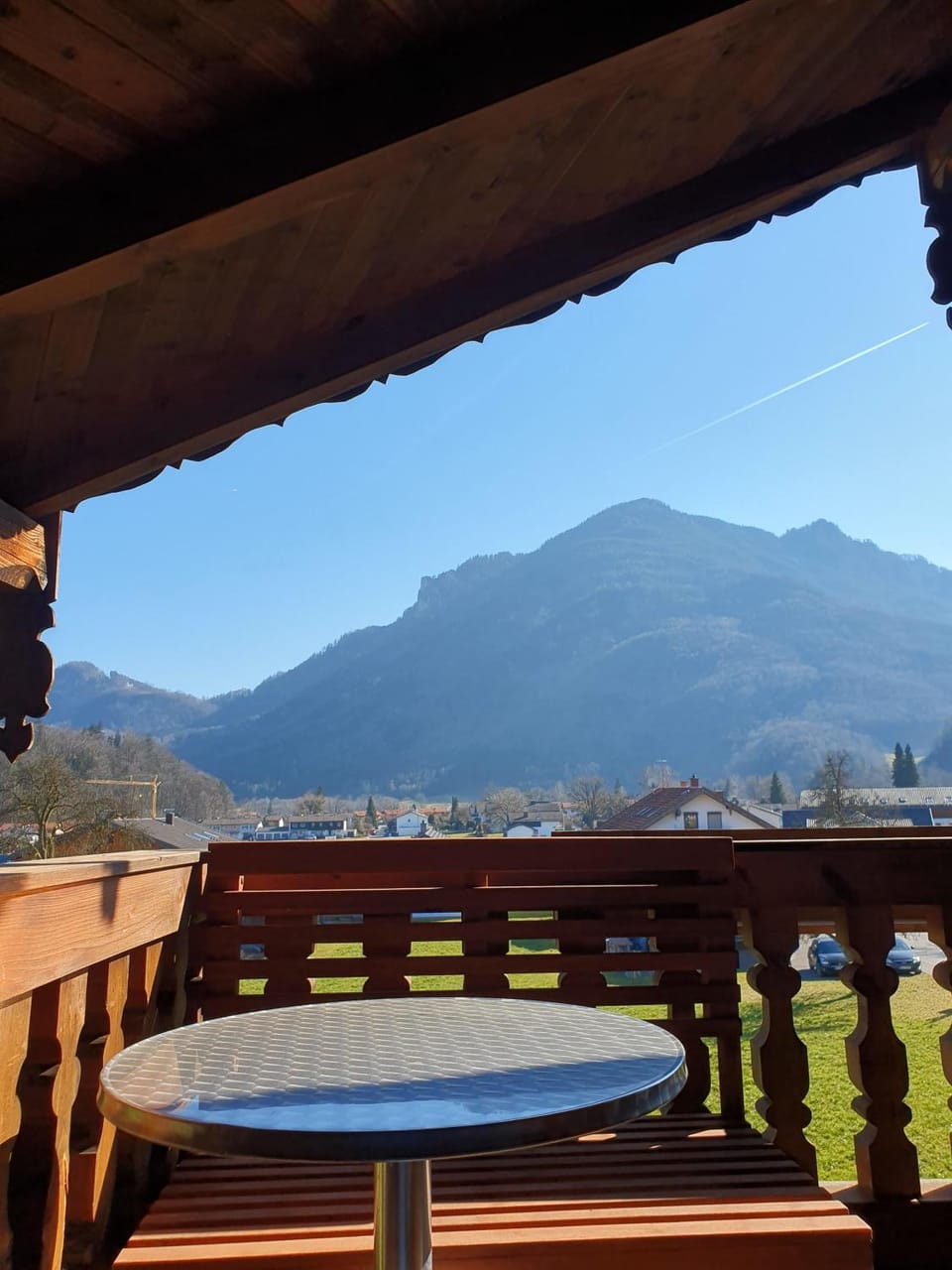 Blick zum Riesenkopf Apartment in Bavaria