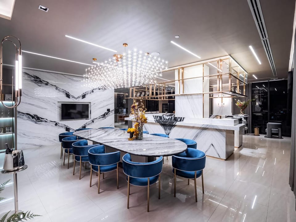 TV and multimedia, Kitchen or kitchenette, Seating area, Dining area