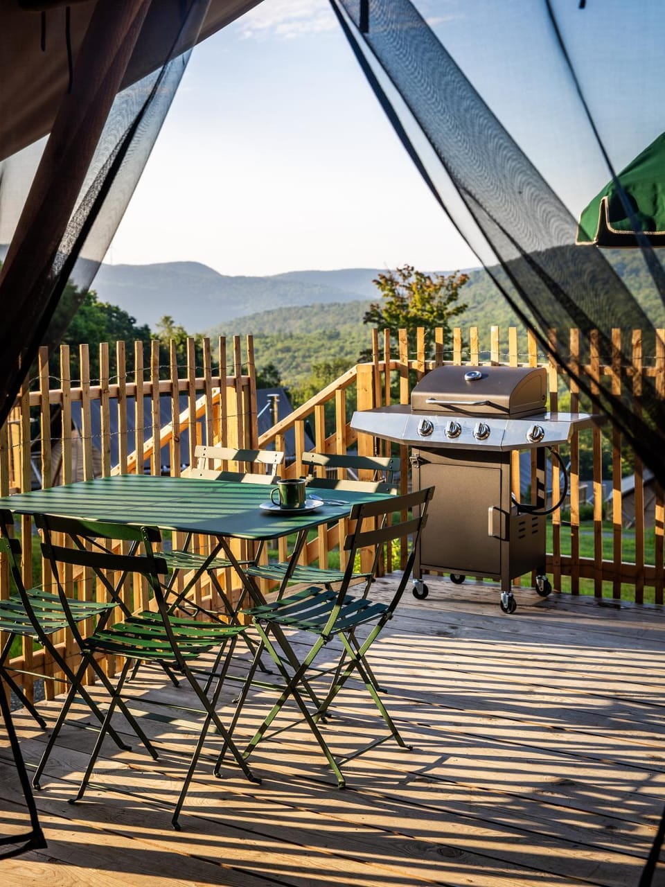Huttopia Berkshires Luxury tent in Hancock