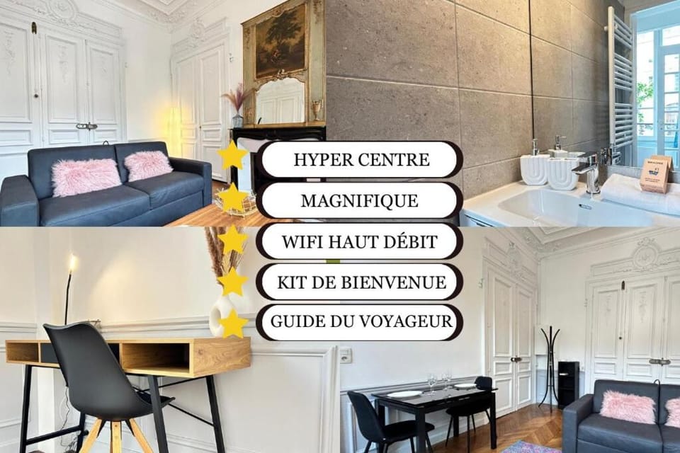 Libergier superbe T2 à côté de la cathédrale Apartment in Reims