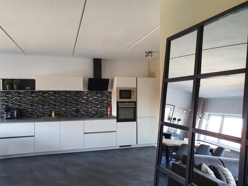 Kitchen or kitchenette, Dining area, dishwasher, oven, stove