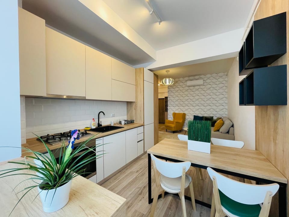 Kitchen or kitchenette, kitchen
