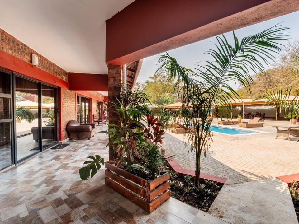 Property building, Patio