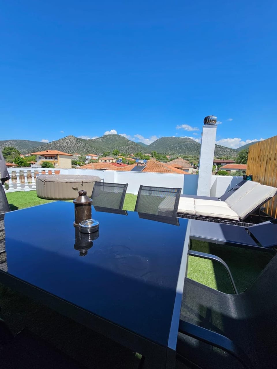 Natural landscape, Balcony/Terrace, Mountain view