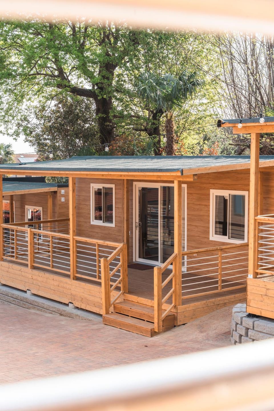 Property building, Patio