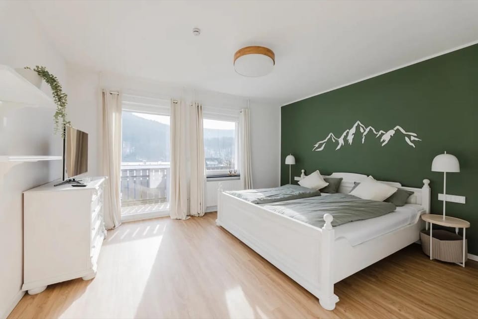 Living room, Bedroom