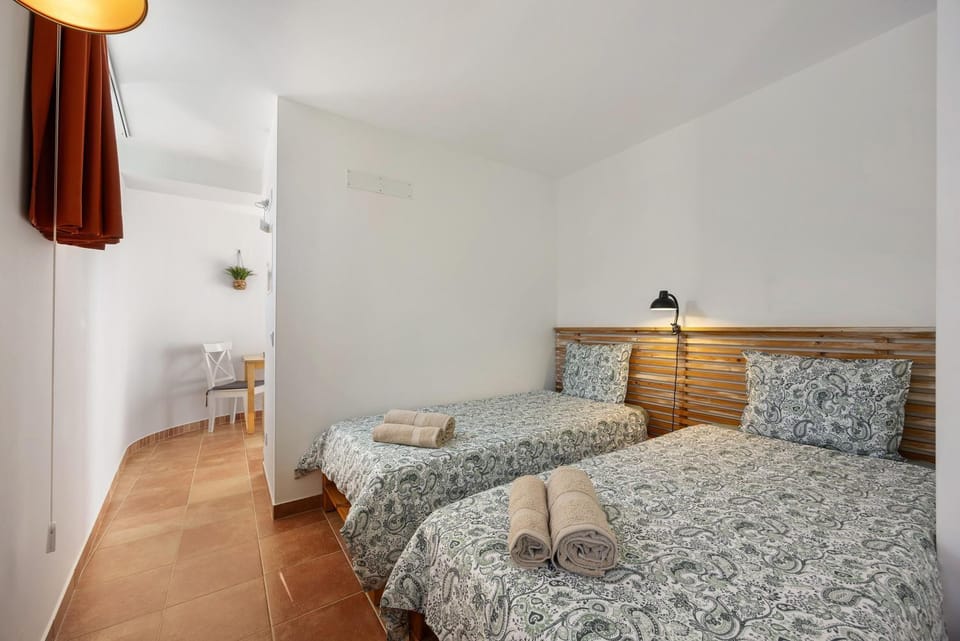 Property building, Living room, Bedroom