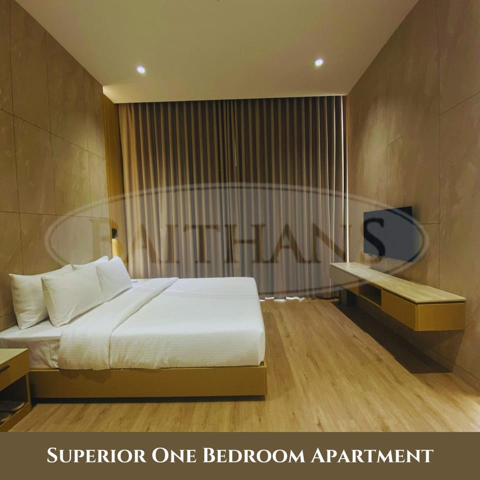 Photo of the whole room, Bedroom