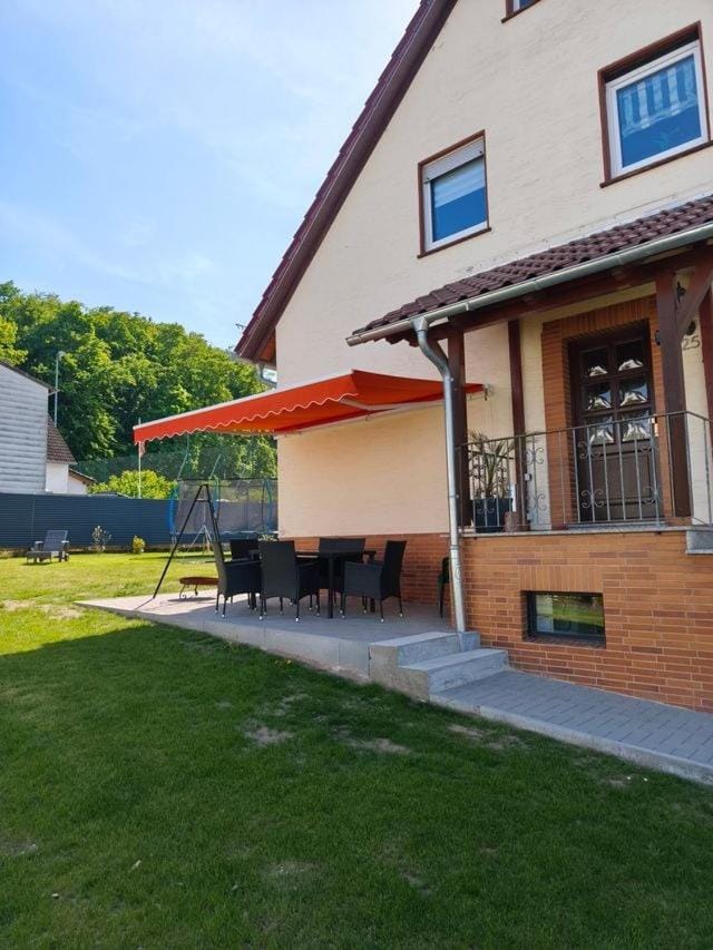 Property building, Garden
