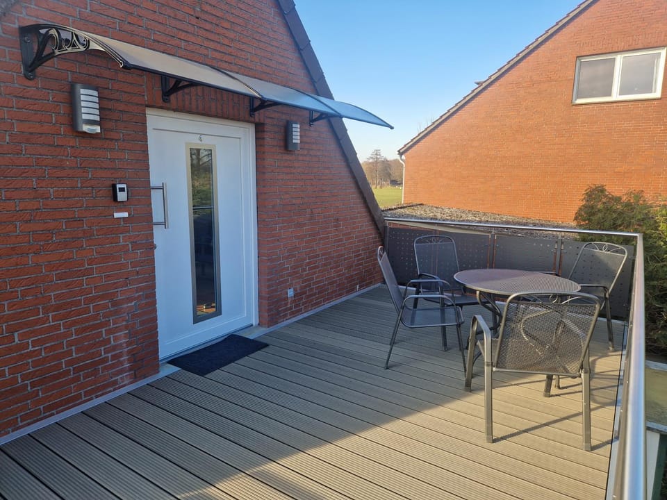 Property building, Patio, View (from property/room), Balcony/Terrace, Dining area