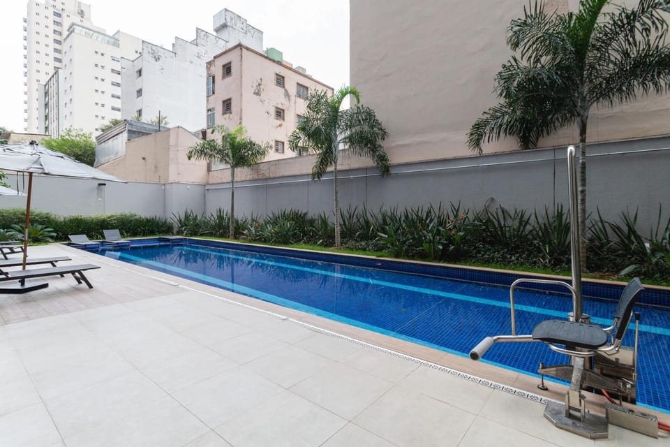 Day, Pool view, Swimming pool, sunbed