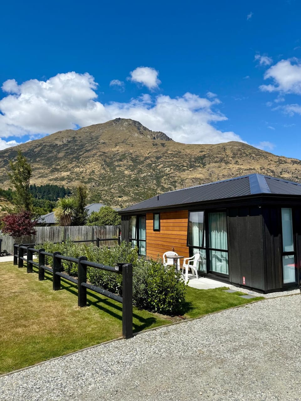Property building, Natural landscape, Mountain view