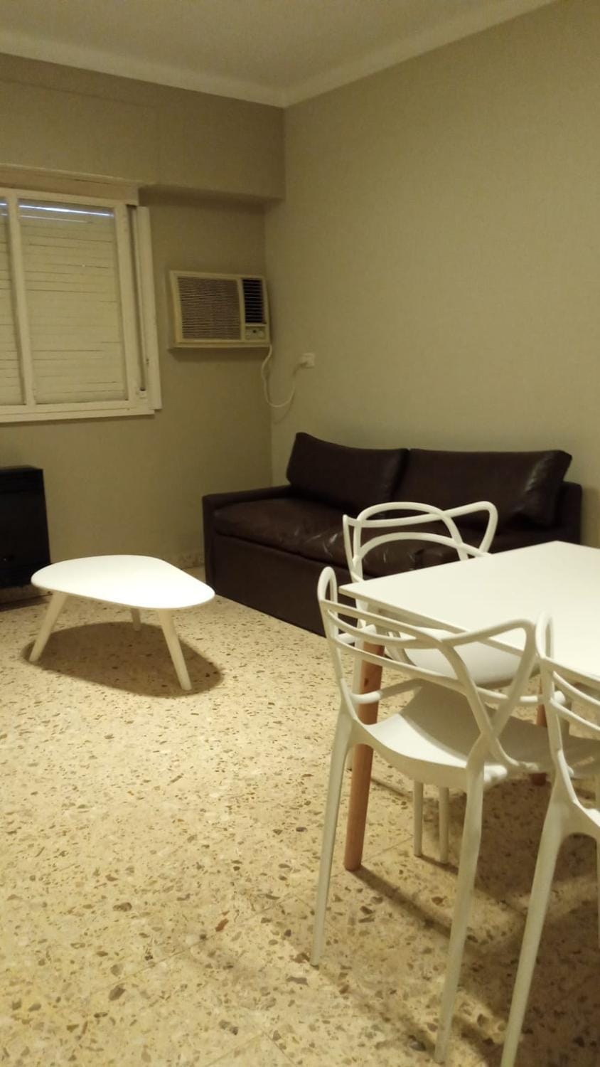 Dining area, air conditioner