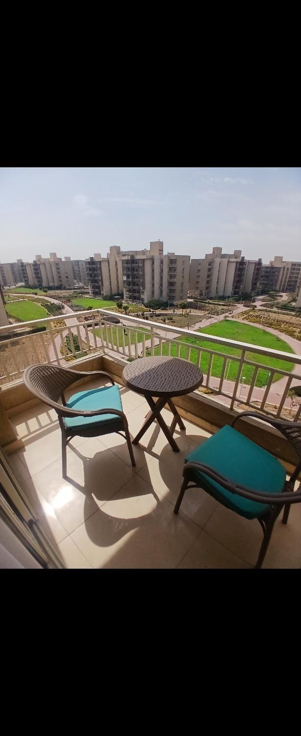 View (from property/room), Balcony/Terrace, Seating area