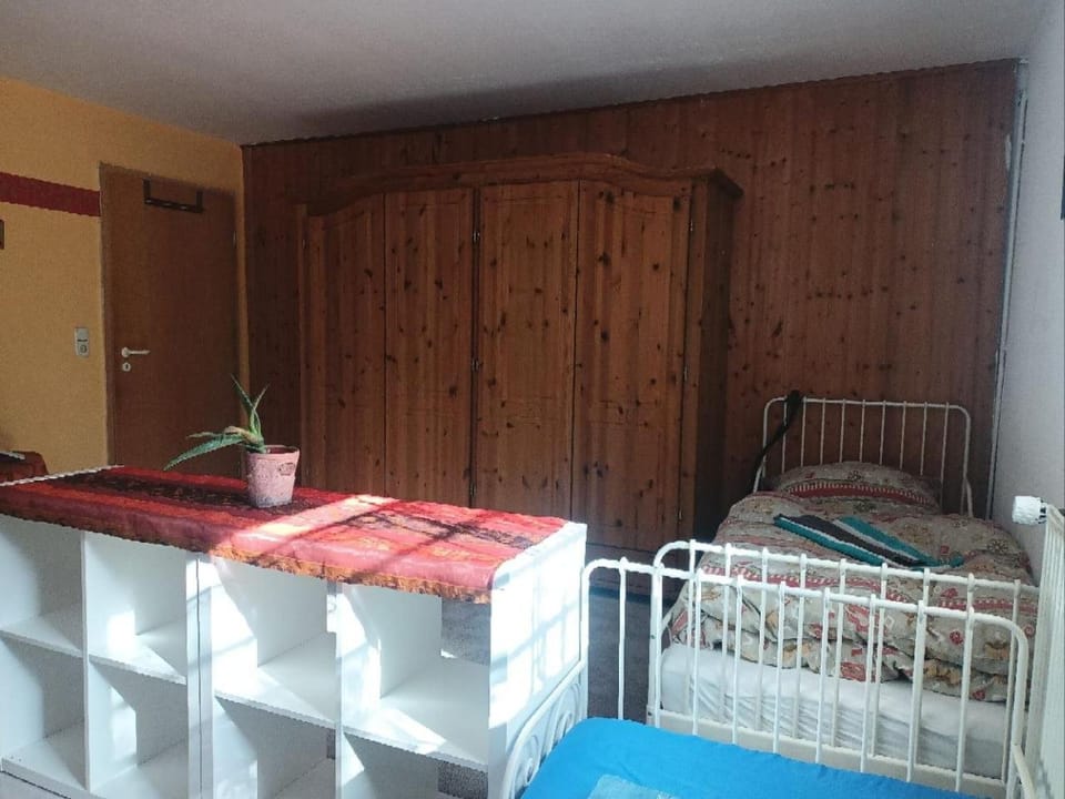 Bed, Photo of the whole room, Bedroom, wardrobe