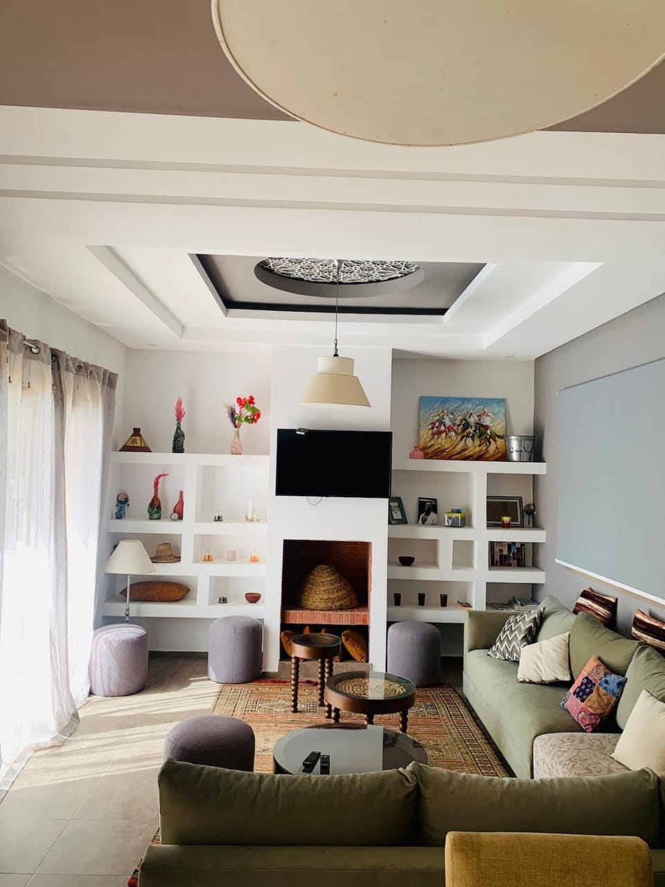 TV and multimedia, fireplace