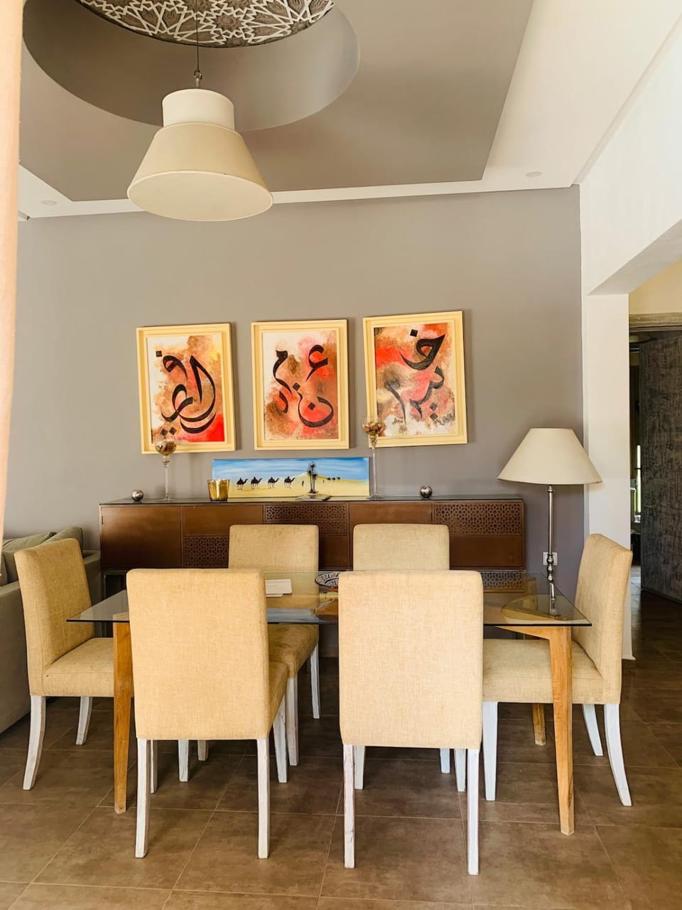 Dining area