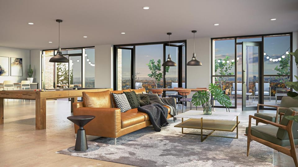 OTR King Bed Free On Site Parking Gym Pool Club Room Apartment in Over The Rhine