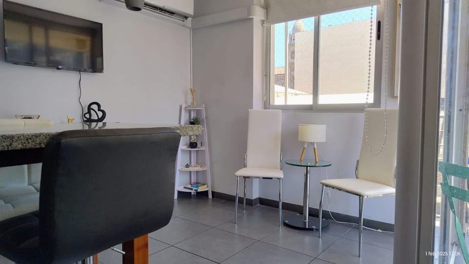 Living room, air conditioner