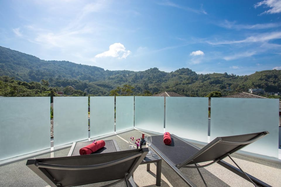Natural landscape, Balcony/Terrace, Mountain view, sunbed