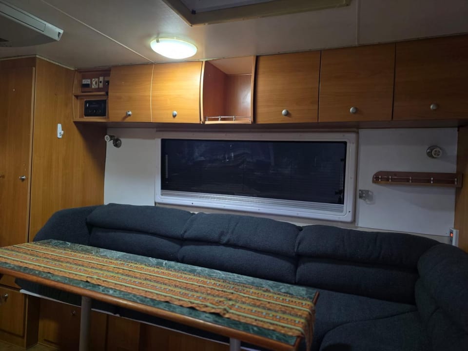 Caravan at 36 Clarevale Campground/ 
RV Resort in City of Monash