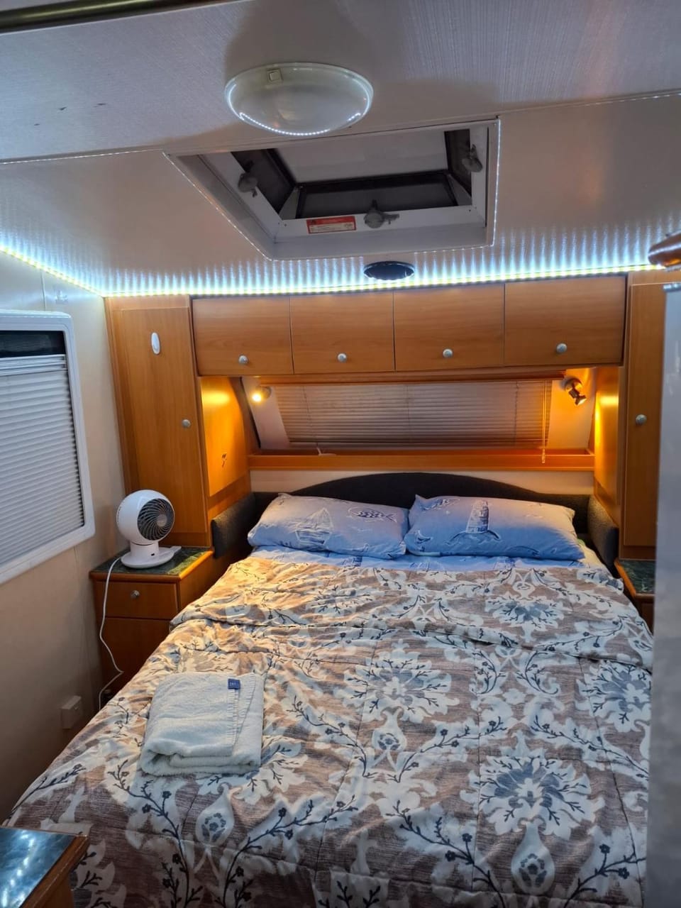 Caravan at 36 Clarevale Campground/ 
RV Resort in City of Monash