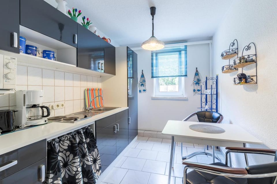 Kitchen or kitchenette, toaster