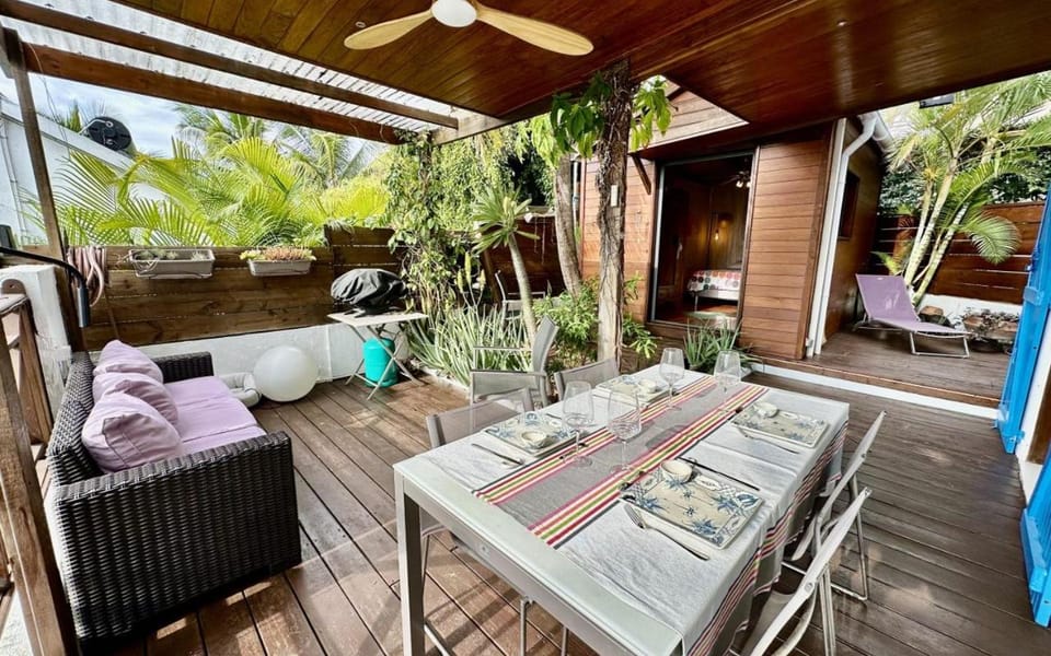 Appartement Aloe et Veloutier à 2min de la plage et lagon Apartment in Saint-Paul