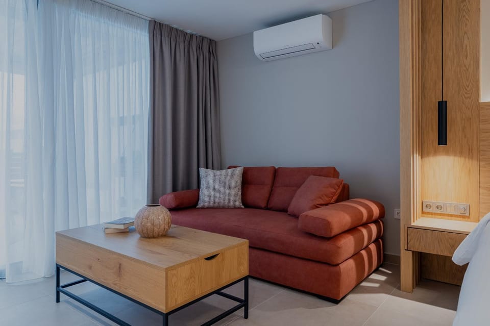 Living room, air conditioner