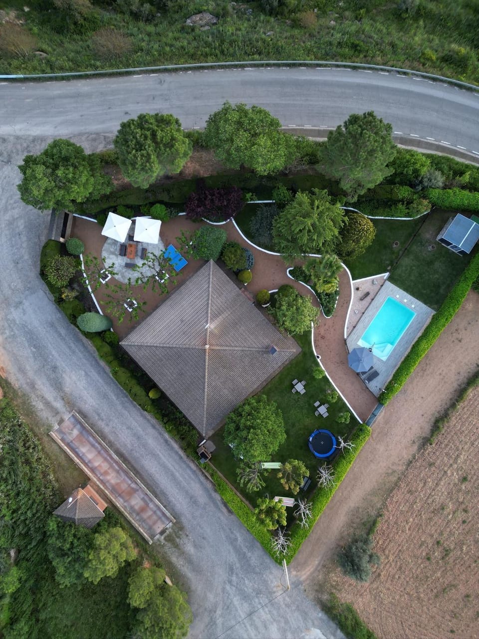 Natural landscape, Bird's eye view
