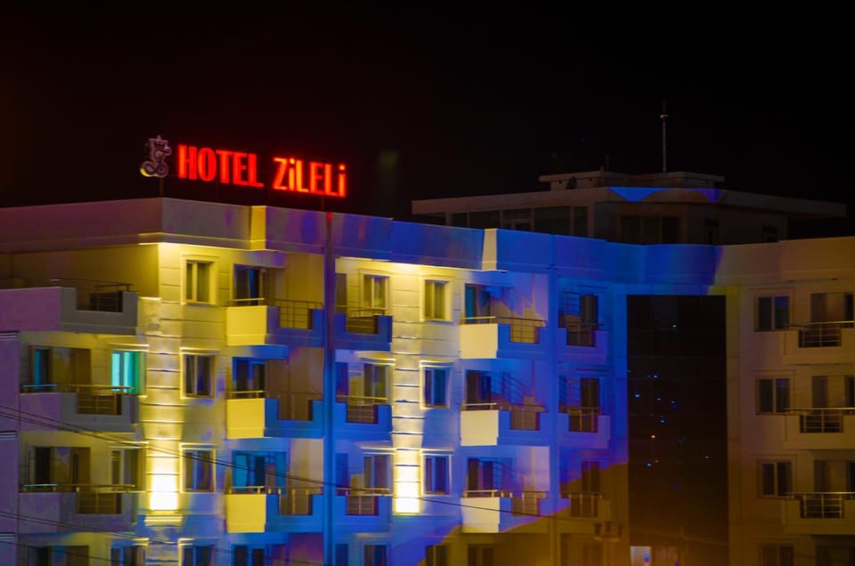 Property building, Night