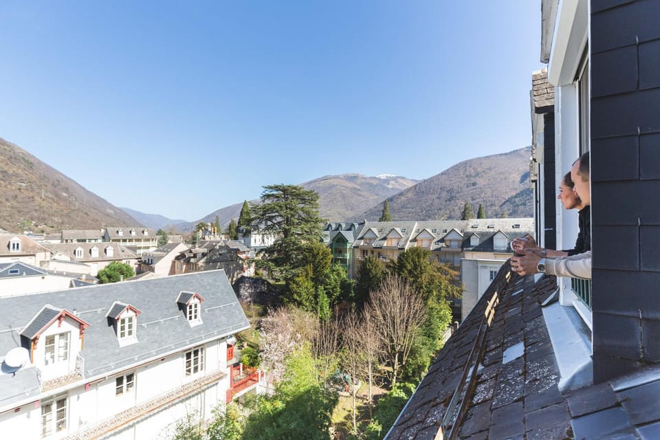 Le Perchoir, avec parking, face aux Thermes Apartment in Catalonia