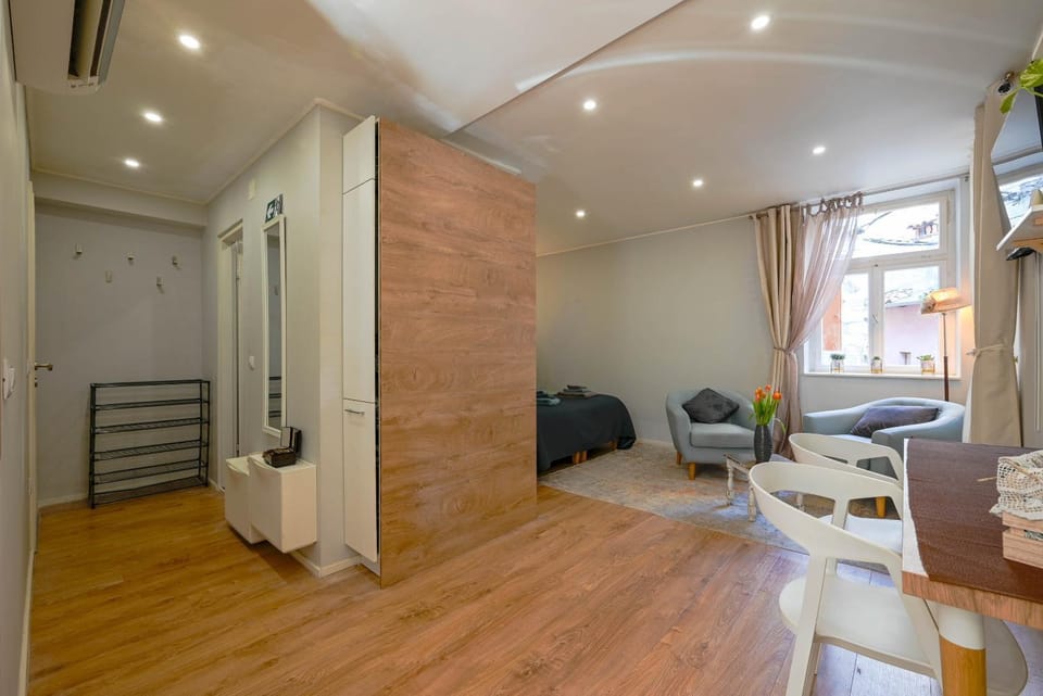 Living room, Seating area, Dining area, air conditioner