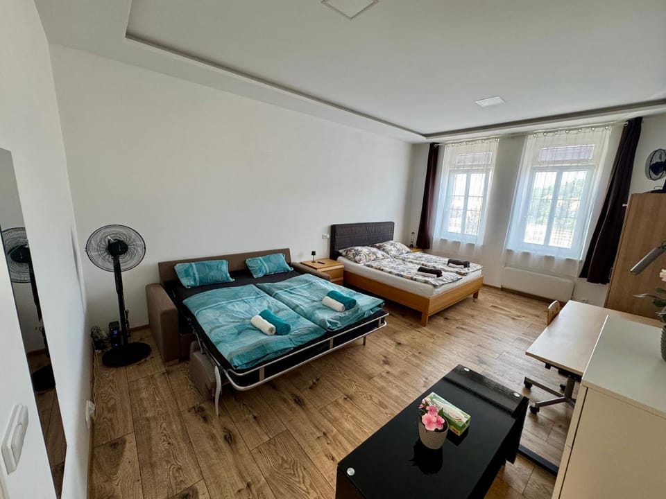 Apartment with Workspace and TV Apartment in Brno