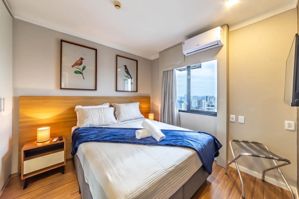 E suítes - 2 QUARTOS - Flat particular a poucos passos do Aeroporto de Congonhas - Estrutura Completa Apartment in Sao Paulo City
