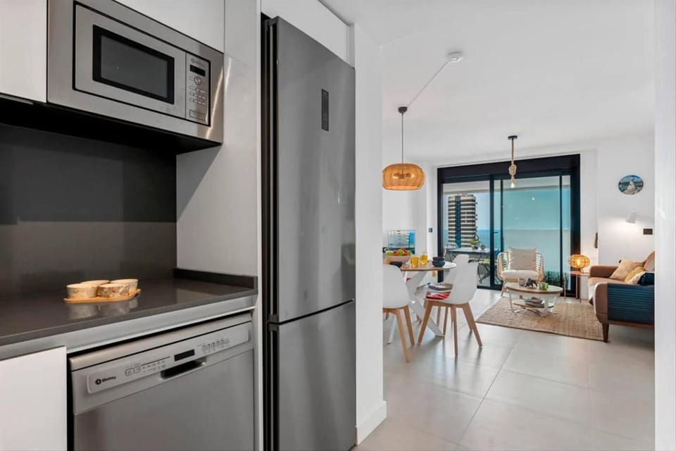 Apartamento H&M con Padel, Piscina y vistas al mar Apartment in Calp