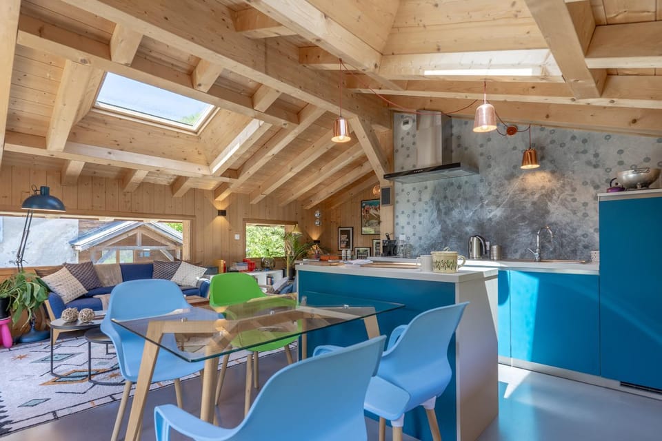 Le Chalet d'Alice Vue MontBlanc Chalet in Les Houches