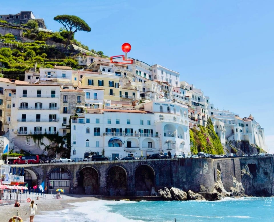 Property building, Natural landscape, Beach, City view, Sea view