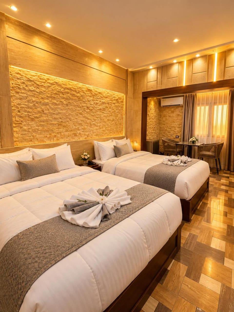Bed, TV and multimedia, Photo of the whole room, Seating area, Bedroom, towels