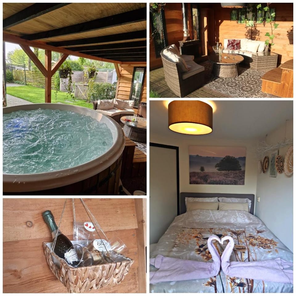 Bosrust & Bubbels - Chalet met hottub in putten Chalet in Putten