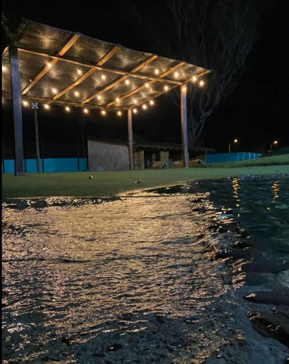 Night, Swimming pool