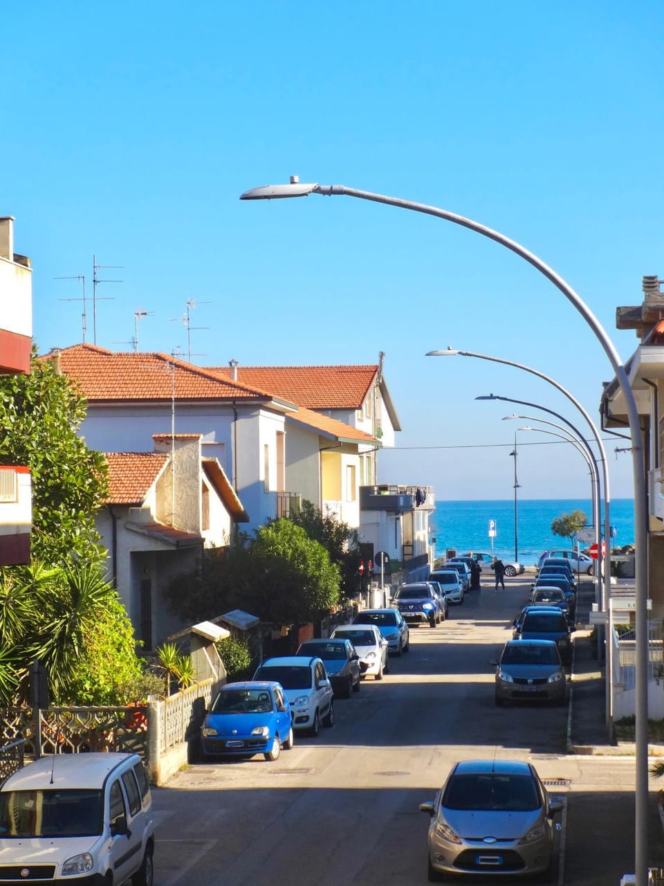 Sea view, Street view, Parking