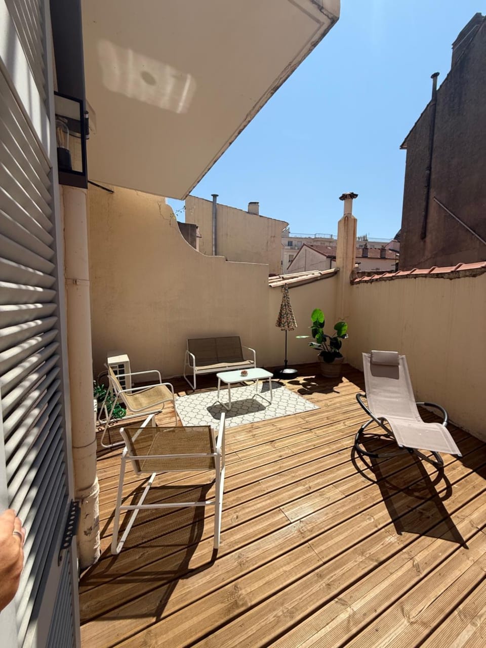 Patio, Balcony/Terrace, sunbed