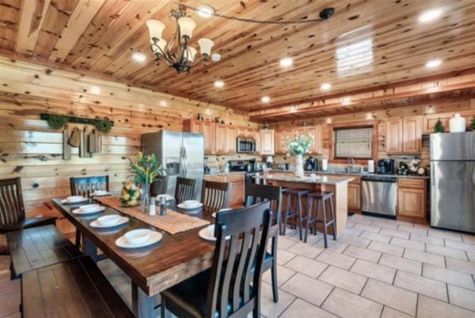Dining area