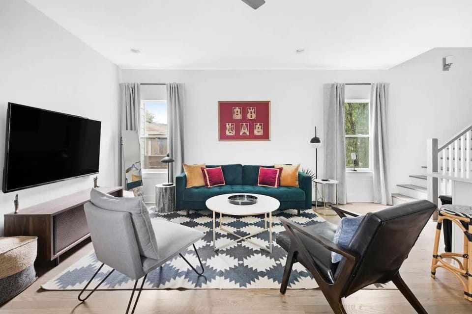 Chic Oasis 5 mins to Broadway 8 beds B-Nashy House in Nashville